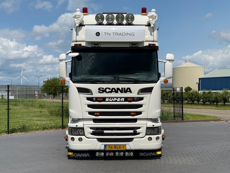 Tracteur routier Scania R500 V8 MANUEL, FULL AIR, SHOW, OPEN EXHAUST, TOP!: photos 6