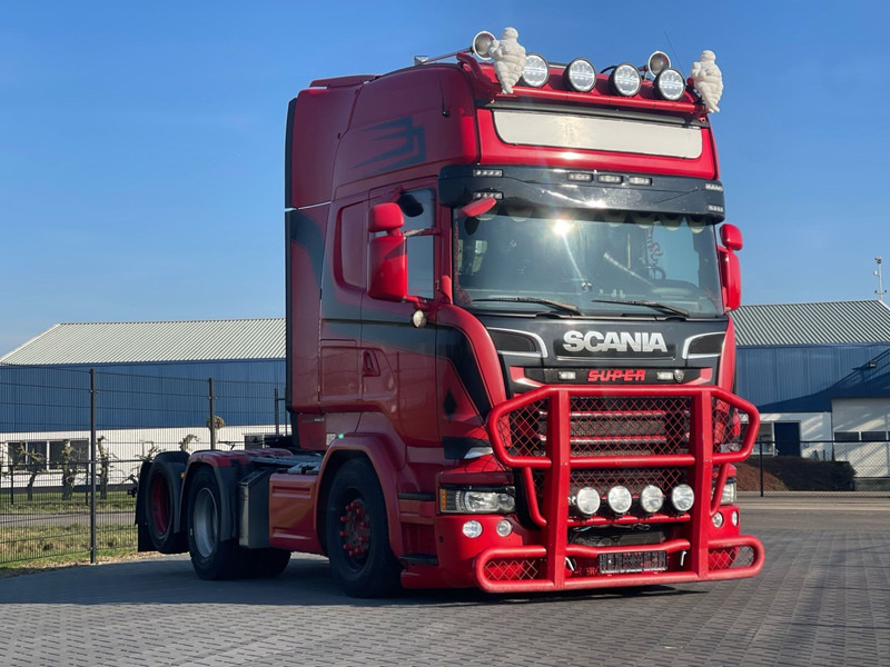 Scania R580 V8 FULL AIR, BOOGIE, LEATHER, RETARDER, EURO 6. - Tracteur routier: photos 1 Scania R580 V8 FULL AIR, BOOGIE, LEATHER, RETARDER, EURO 6. - Tracteur routier: photos 1
