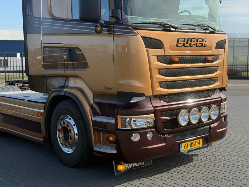 Scania R730 V8 V8, SHOWTRUCK VOLLUCHT, RETARDER, HYDRAULIEK, BOOGIE, ALU WIELEN, LEER. - Tracteur routier: photos 3 Scania R730 V8 V8, SHOWTRUCK VOLLUCHT, RETARDER, HYDRAULIEK, BOOGIE, ALU WIELEN, LEER. - Tracteur routier: photos 3