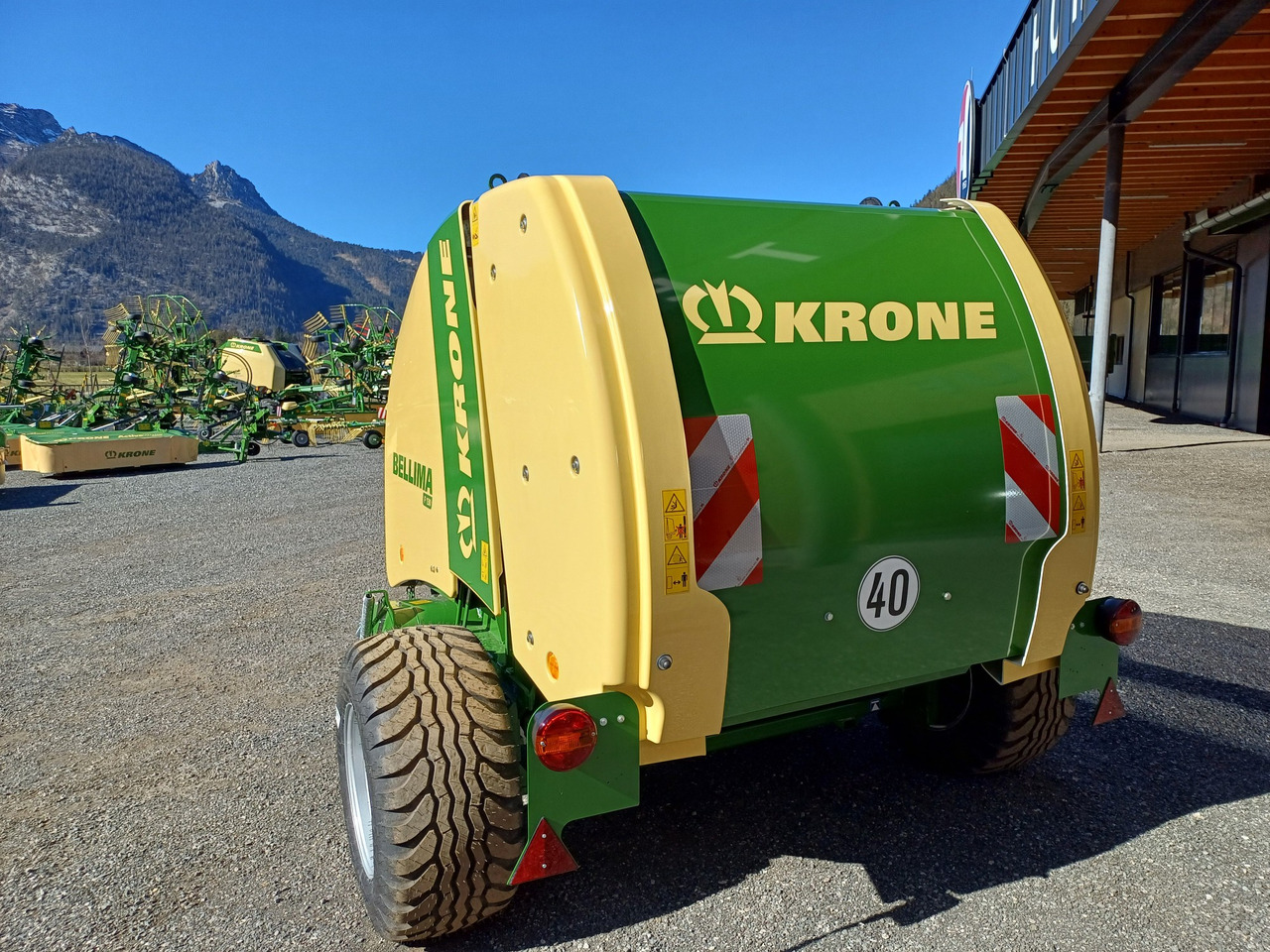 Krone Bellima F 130 (22945) - Presse à balles rondes: photos 3 Krone Bellima F 130 (22945) - Presse à balles rondes: photos 3