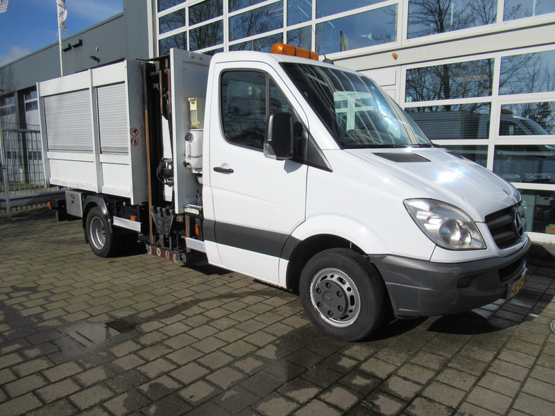 Mercedes-Benz Sprinter 510CDI Kipper + Zij-belading Side-loader - Camion benne: photos 3 Mercedes-Benz Sprinter 510CDI Kipper + Zij-belading Side-loader - Camion benne: photos 3