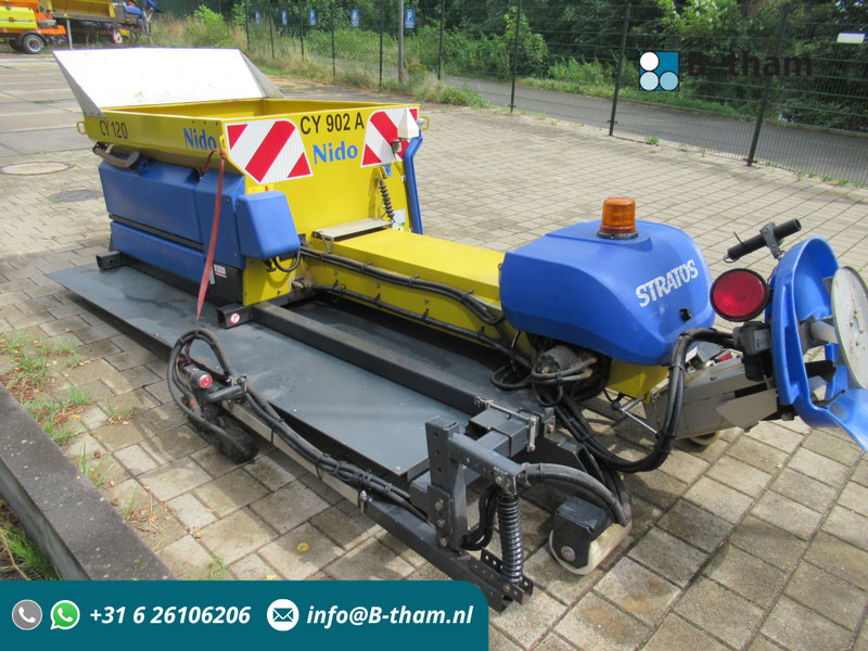 NIDO STRATOS B08L-27 PCLN-350 0,8M3 + 350L ROTO-power Hook Haak Salzstreuer Saltspreader - Epandeur de sable: photos 1 NIDO STRATOS B08L-27 PCLN-350 0,8M3 + 350L ROTO-power Hook Haak Salzstreuer Saltspreader - Epandeur de sable: photos 1