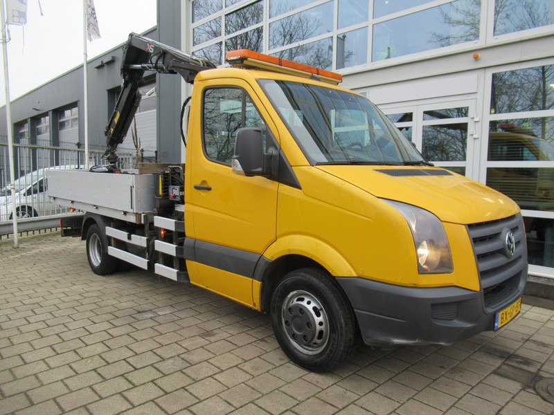 Volkswagen Crafter 50 2.5TDI 80KW HIAB 033 B-2 + Kipper Tipper - Camion benne, Camion grue: photos 2 Volkswagen Crafter 50 2.5TDI 80KW HIAB 033 B-2 + Kipper Tipper - Camion benne, Camion grue: photos 2