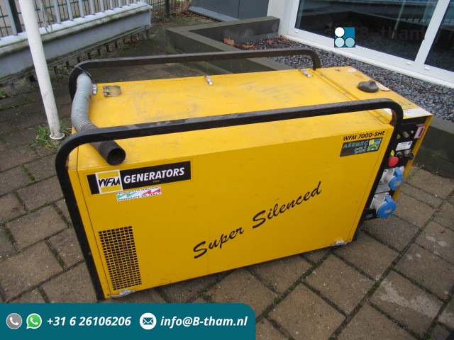 WFM QM135-25 7000-SHE Generator/Aggregaat - Groupe électrogène: photos 1 WFM QM135-25 7000-SHE Generator/Aggregaat - Groupe électrogène: photos 1