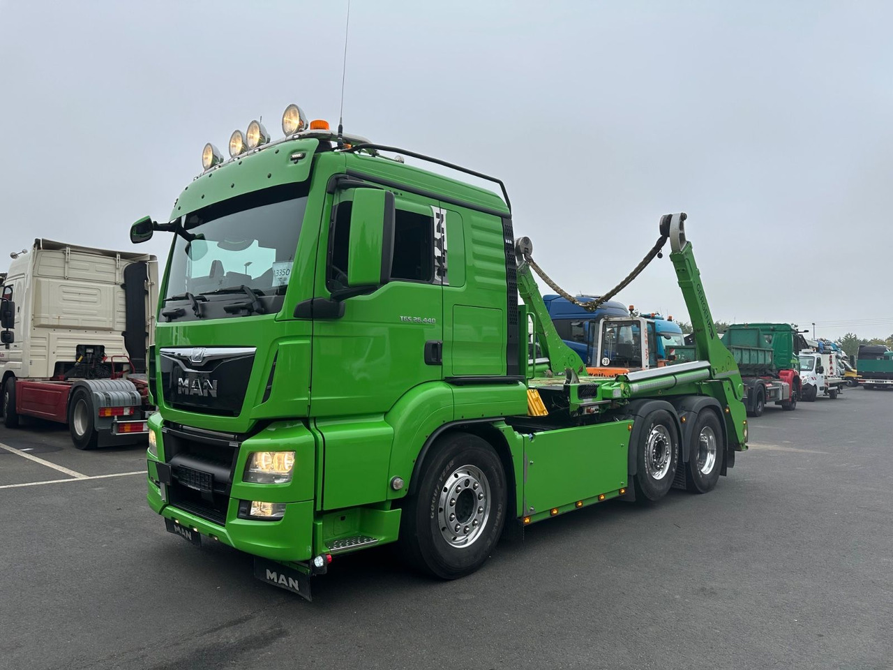 MAN TGS 26.440 / Gergen TAK VL/ 6x2/ Vorlauf/ Funk/ - Camion benne: photos 1 MAN TGS 26.440 / Gergen TAK VL/ 6x2/ Vorlauf/ Funk/ - Camion benne: photos 1