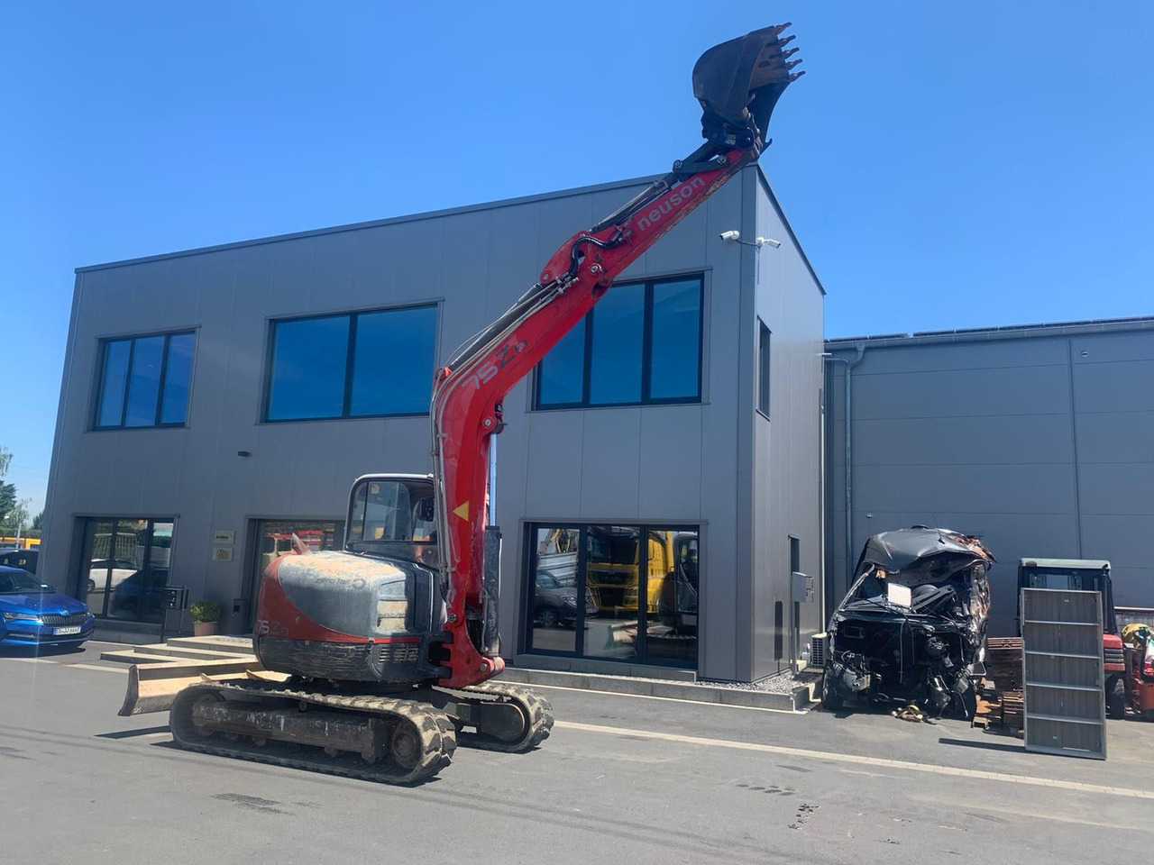 Neuson 785Z3 RD Schild/Stahlketten/Service neu - Pelle sur chenille: photos 5 Neuson 785Z3 RD Schild/Stahlketten/Service neu - Pelle sur chenille: photos 5