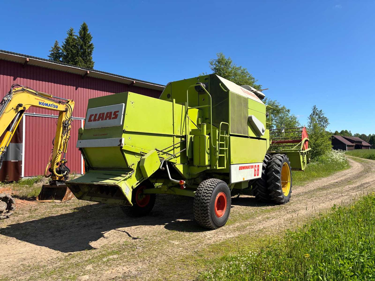Combine harvester Claas Dominator 68 - Autre matériel: photos 5 Combine harvester Claas Dominator 68 - Autre matériel: photos 5