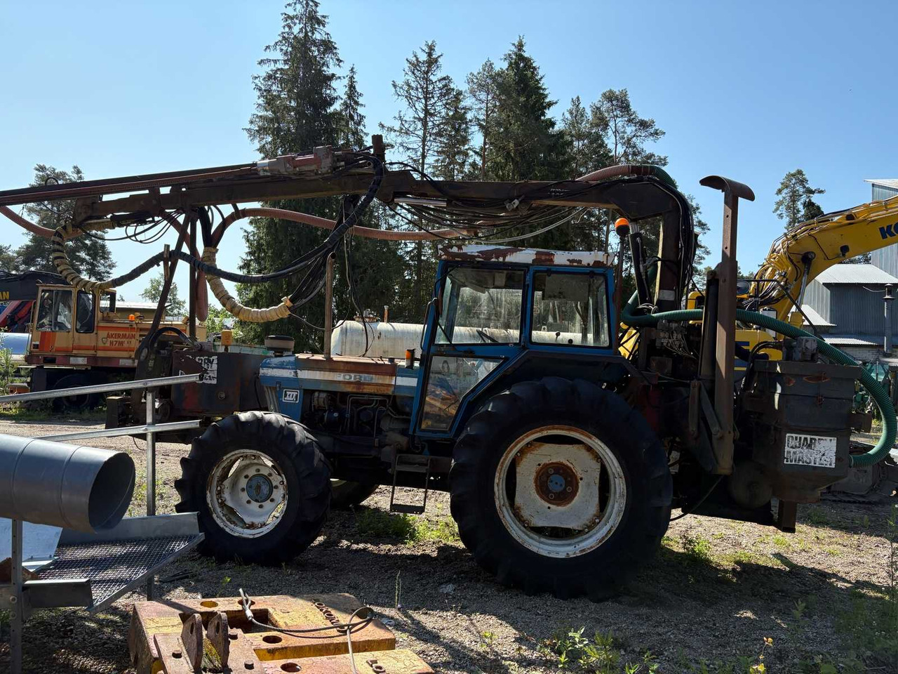 Rock drill Doofor DF530S and Tractor Ford New Holland 5610 - Autre matériel: photos 5 Rock drill Doofor DF530S and Tractor Ford New Holland 5610 - Autre matériel: photos 5