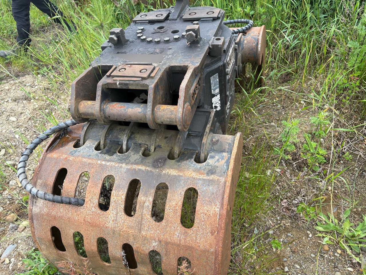 Demolition grapple Kinshofer D18H-NOX - Godet: photos 5 Demolition grapple Kinshofer D18H-NOX - Godet: photos 5