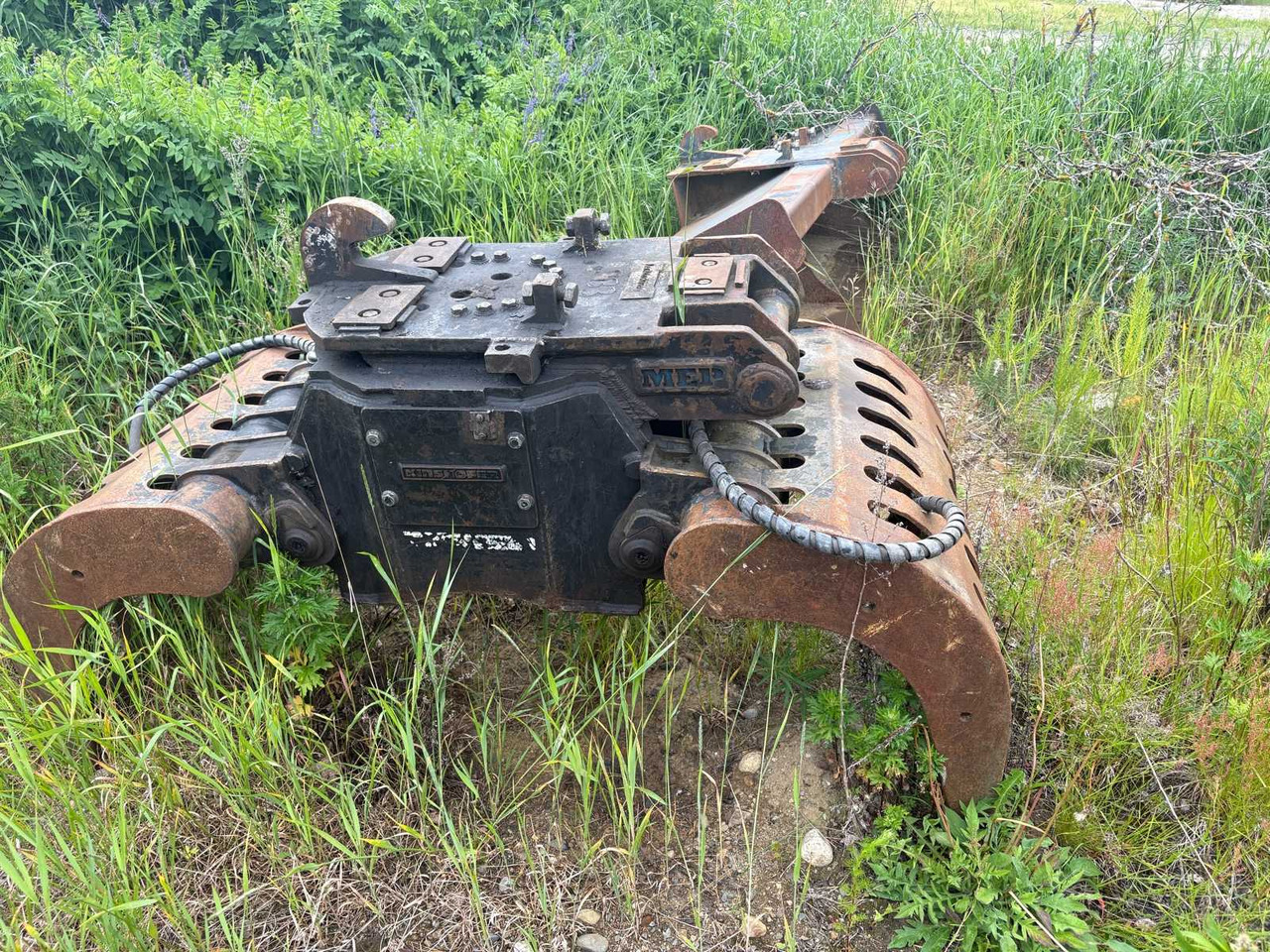 Demolition grapple Kinshofer D18H-NOX - Godet: photos 1 Demolition grapple Kinshofer D18H-NOX - Godet: photos 1