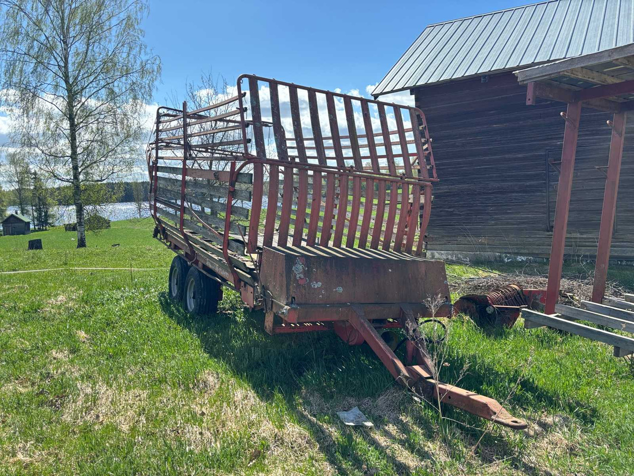 Loader wagon Welger hefty - Autochargeuse: photos 1 Loader wagon Welger hefty - Autochargeuse: photos 1