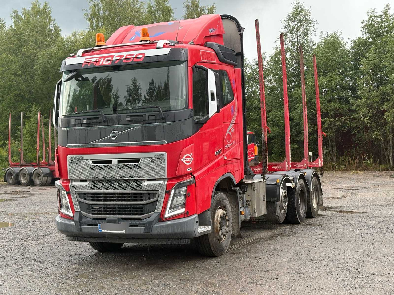 Timber truck Volvo FH16 750 16.1 - Camion grumier: photos 1 Timber truck Volvo FH16 750 16.1 - Camion grumier: photos 1