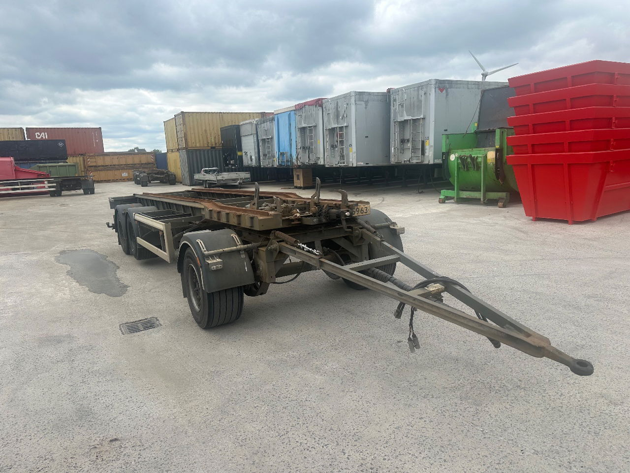 GS AIC -2700 N - Remorque porte-conteneur/ Caisse mobile: photos 2 GS AIC -2700 N - Remorque porte-conteneur/ Caisse mobile: photos 2