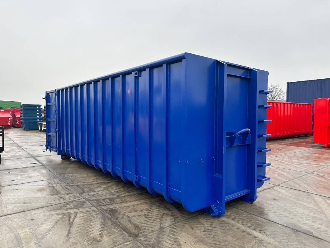 Sidalco 40 m3 ral 5002 - Benne ampliroll: photos 1 Sidalco 40 m3 ral 5002 - Benne ampliroll: photos 1