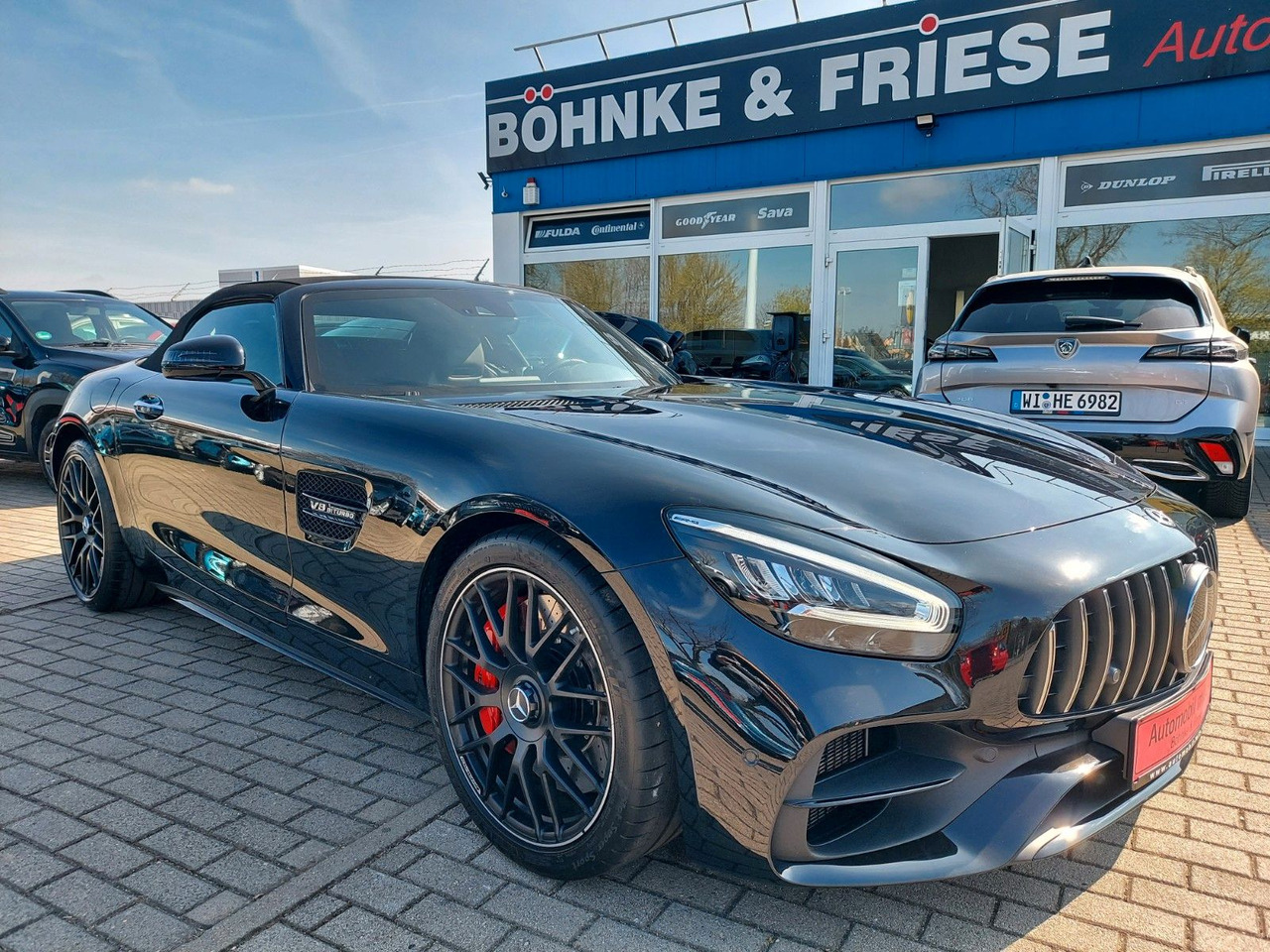 Mercedes-Benz AMG GT Roadster Nappa Burmester - Cabriolet: photos 1 Mercedes-Benz AMG GT Roadster Nappa Burmester - Cabriolet: photos 1