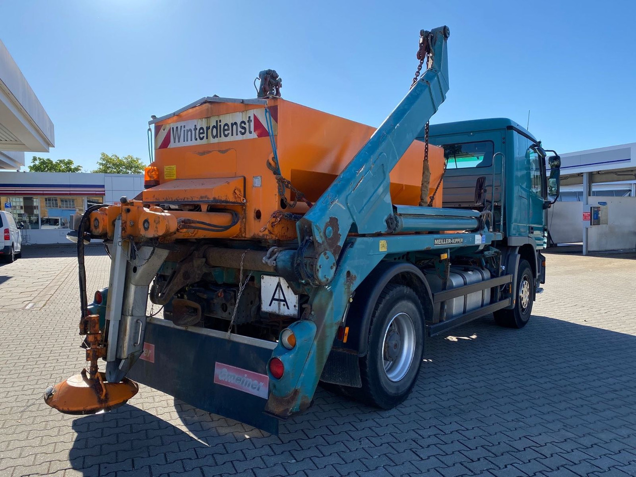 Mercedes-Benz Actros 2/3 6-Zyl. 1841 MEILER ABSATZKIPP. WINTER - Camion benne: photos 4 Mercedes-Benz Actros 2/3 6-Zyl. 1841 MEILER ABSATZKIPP. WINTER - Camion benne: photos 4