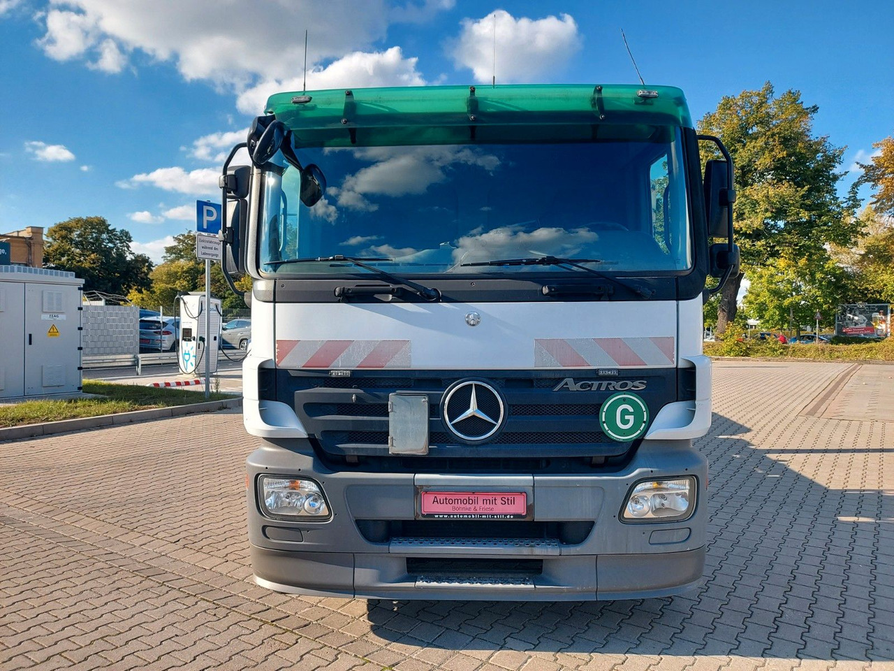 Mercedes-Benz Actros 6-Zyl. 2541 HMF KRAN ABROLLKIPPER - Camion ampliroll, Camion grue: photos 4 Mercedes-Benz Actros 6-Zyl. 2541 HMF KRAN ABROLLKIPPER - Camion ampliroll, Camion grue: photos 4