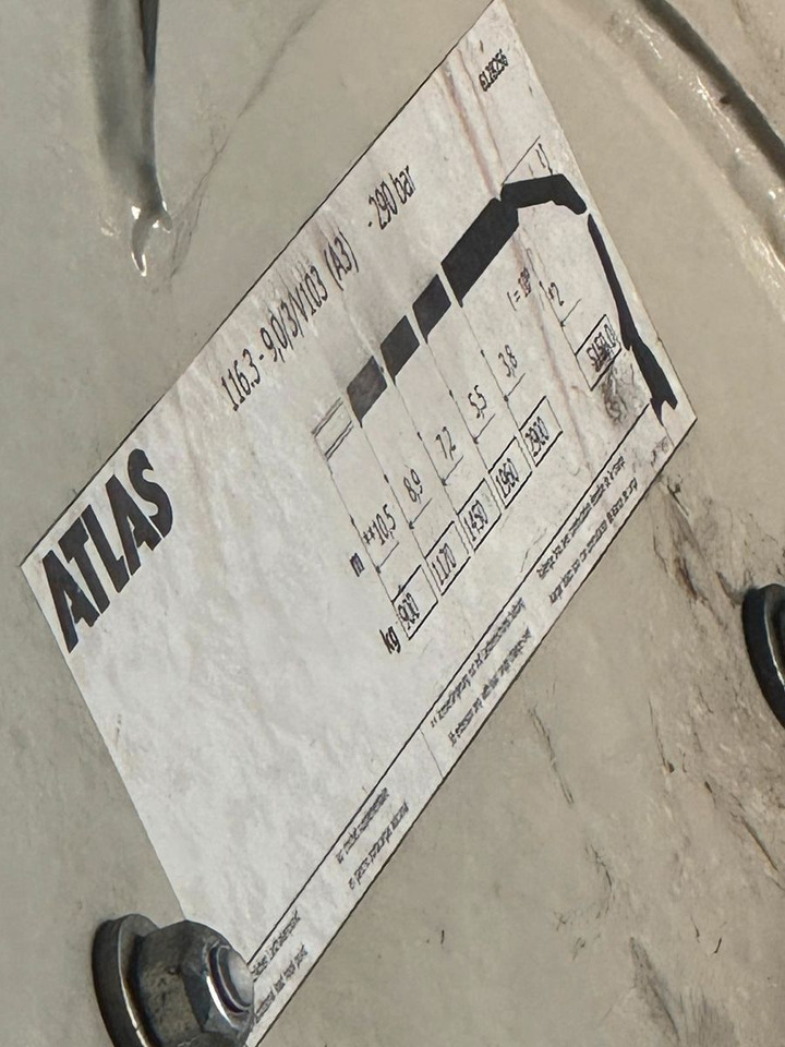 Mercedes-Benz Atego / 1324 MEILLER 4X4 KRAN ATLAS 116.3 Kipper - Camion benne, Camion grue: photos 4 Mercedes-Benz Atego / 1324 MEILLER 4X4 KRAN ATLAS 116.3 Kipper - Camion benne, Camion grue: photos 4