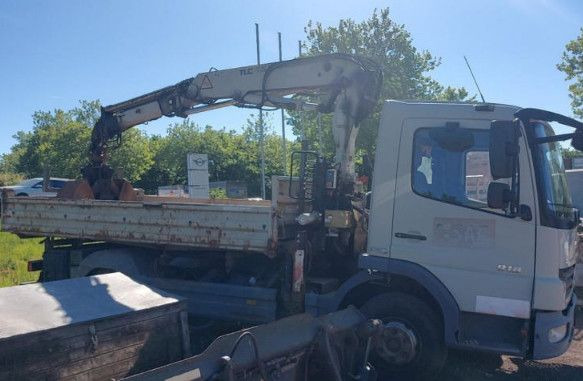 Mercedes-Benz Atego 2 4-Zyl. 4x2 918 4x2 KRAN TEREX 65.2 - Camion benne, Camion grue: photos 4 Mercedes-Benz Atego 2 4-Zyl. 4x2 918 4x2 KRAN TEREX 65.2 - Camion benne, Camion grue: photos 4