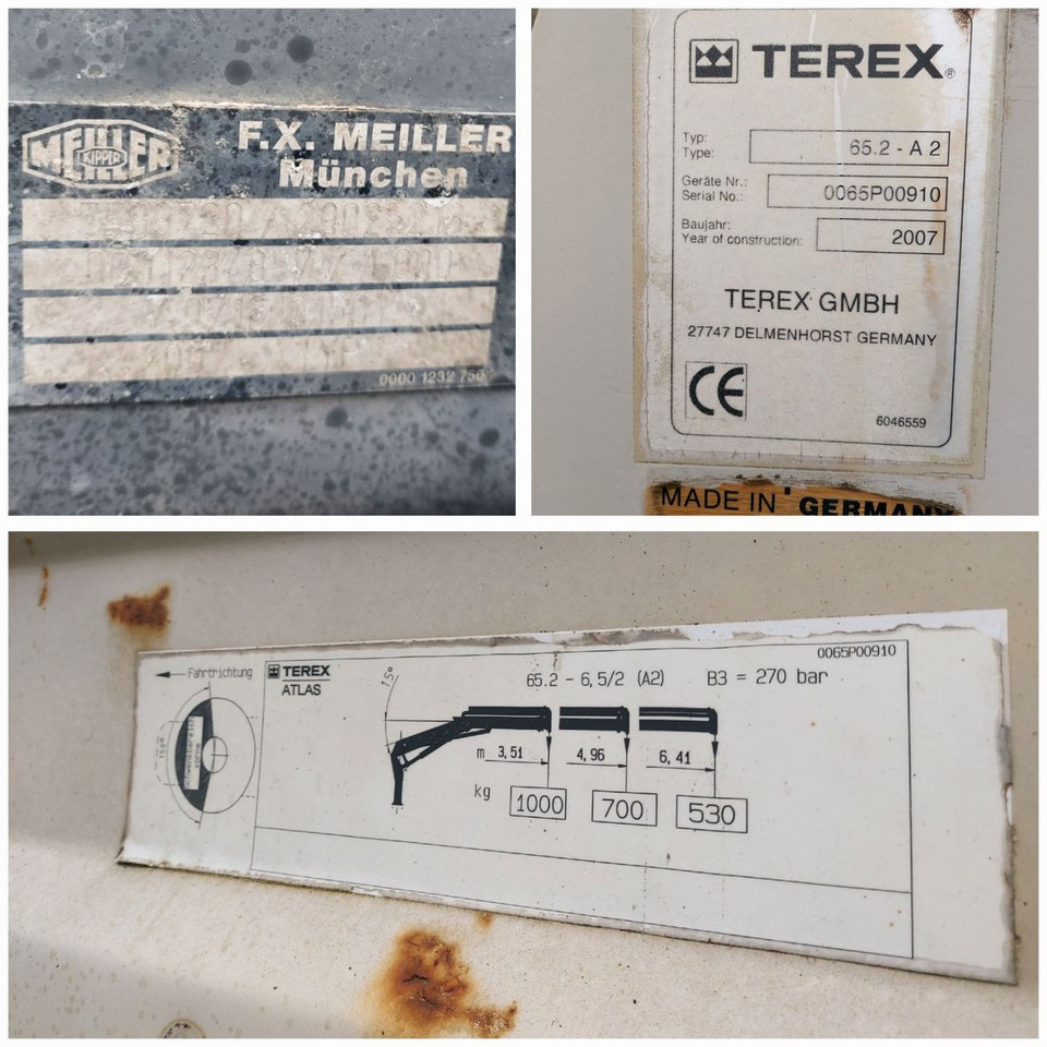 Mercedes-Benz Atego 2 4-Zyl. 4x2 918 TEREX KRAN 3-Seiten Kipp Mercedes-Benz Atego 2 4-Zyl. 4x2 918 TEREX KRAN 3-Seiten Kipp - Camion benne, Camion grue: photos 3 Mercedes-Benz Atego 2 4-Zyl. 4x2 918 TEREX KRAN 3-Seiten Kipp Mercedes-Benz Atego 2 4-Zyl. 4x2 918 TEREX KRAN 3-Seiten Kipp - Camion benne, Camion grue: photos 3