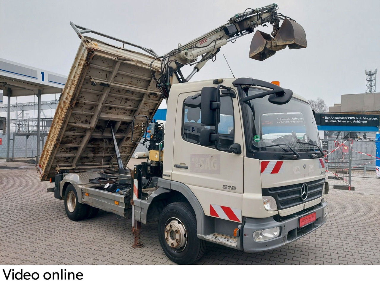 Mercedes-Benz Atego 2 4-Zyl. 4x2 918 TEREX KRAN 3-Seiten Kipp Mercedes-Benz Atego 2 4-Zyl. 4x2 918 TEREX KRAN 3-Seiten Kipp - Camion benne, Camion grue: photos 2 Mercedes-Benz Atego 2 4-Zyl. 4x2 918 TEREX KRAN 3-Seiten Kipp Mercedes-Benz Atego 2 4-Zyl. 4x2 918 TEREX KRAN 3-Seiten Kipp - Camion benne, Camion grue: photos 2