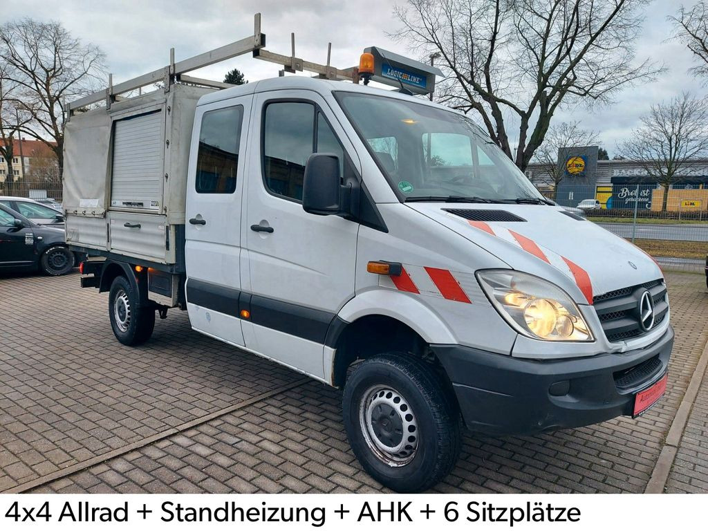 Mercedes-Benz Sprinter II DoKa 316 CDI 4X4 Pritsche 6 Sitze - Utilitaire rideaux coulissants (PLSC), Utilitaire double cabine: photos 1 Mercedes-Benz Sprinter II DoKa 316 CDI 4X4 Pritsche 6 Sitze - Utilitaire rideaux coulissants (PLSC), Utilitaire double cabine: photos 1