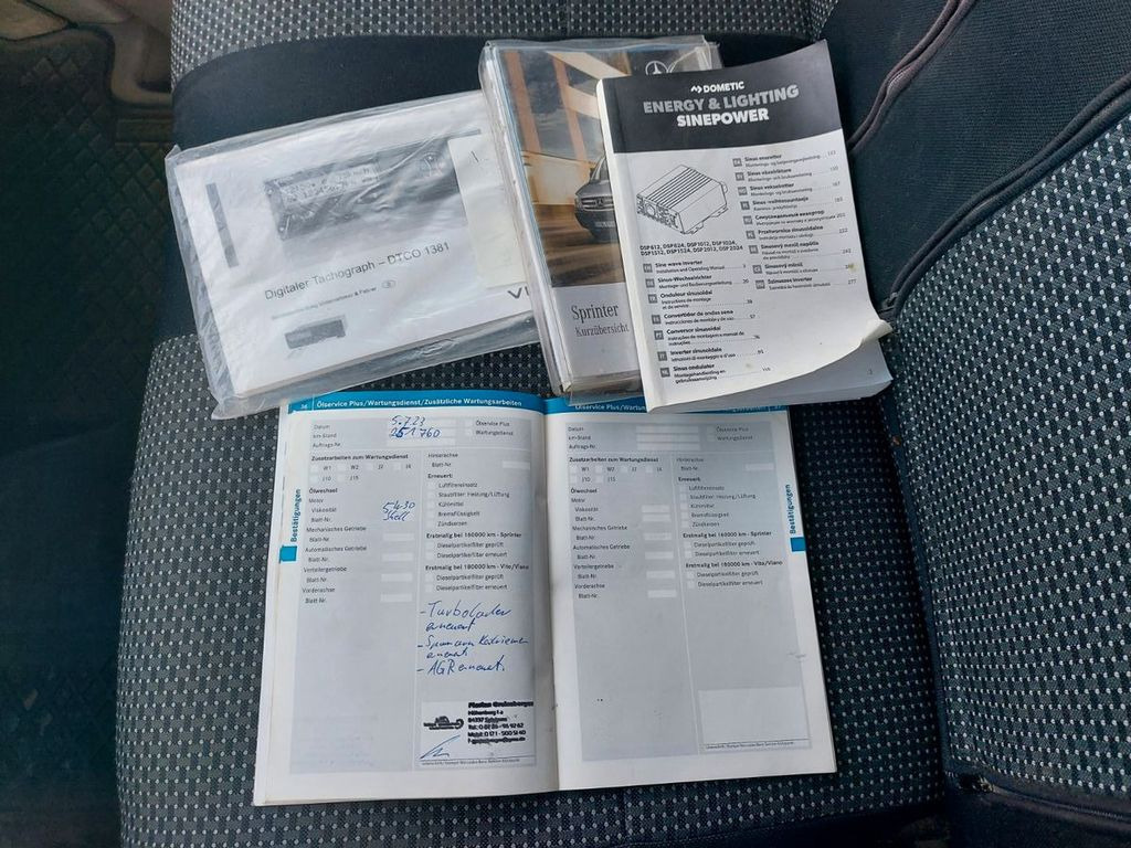 Minibus, Transport de personnes Mercedes-Benz Sprinter II Kasten 516 Maxi lang hoch 5t: photos 26