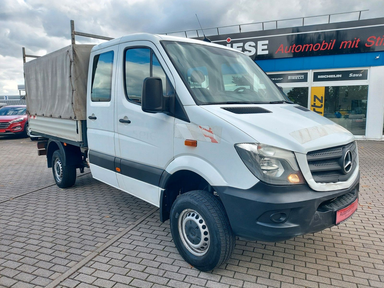 Mercedes-Benz Sprinter II Pritsche DoKa 316 4X4 Klima Standhei - Transport de personnes: photos 1 Mercedes-Benz Sprinter II Pritsche DoKa 316 4X4 Klima Standhei - Transport de personnes: photos 1