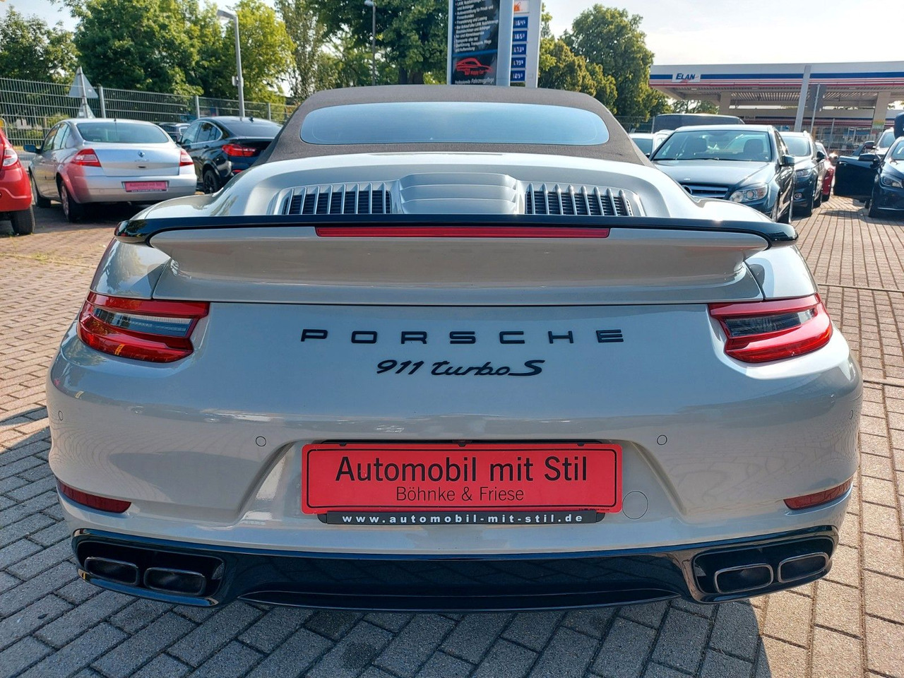 Voiture Porsche 911 Turbo S Cabriolet ACC Bose Sitzlüft Garantie: photos 12