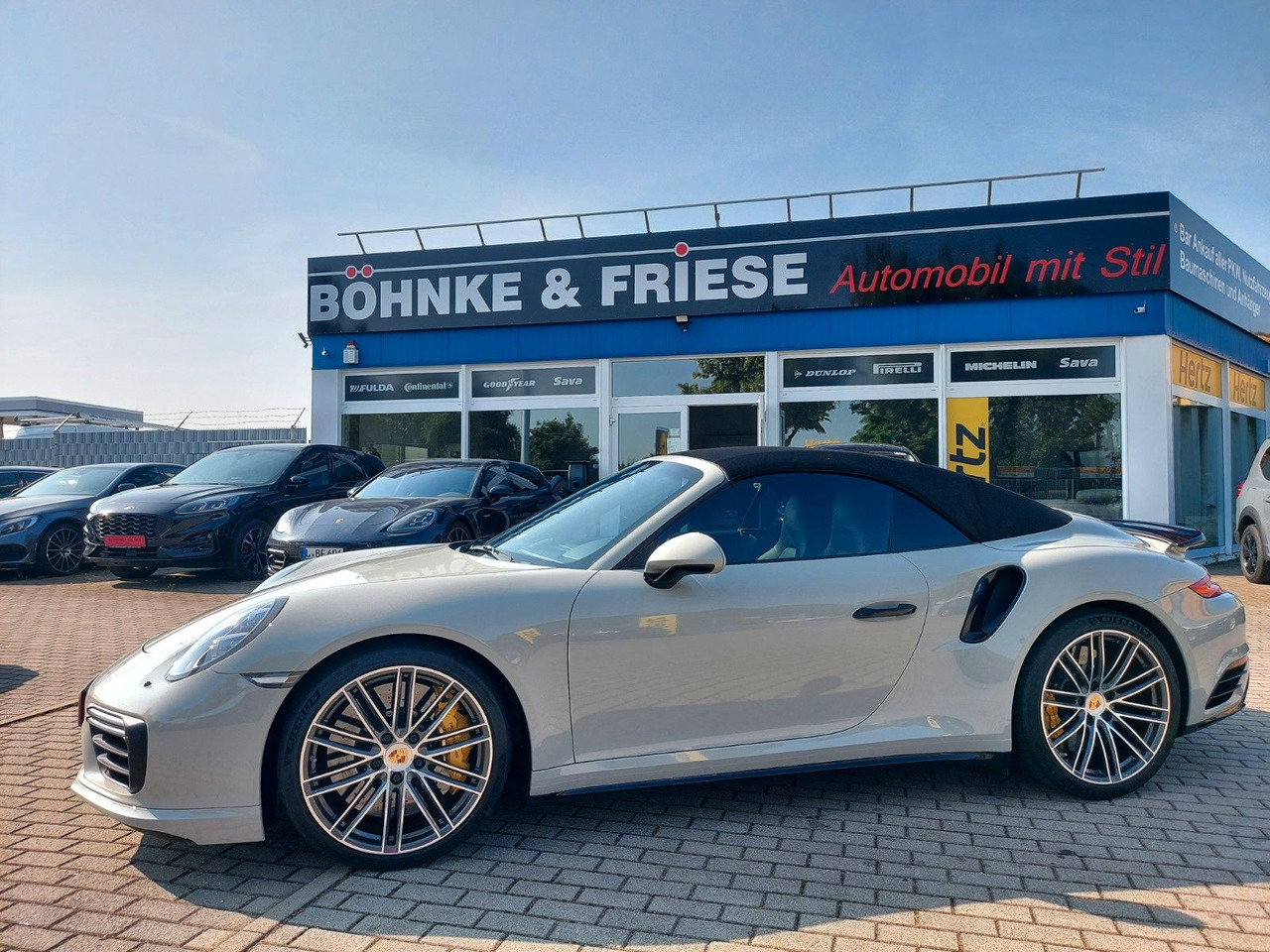 Voiture Porsche 911 Turbo S Cabriolet ACC Bose Sitzlüft Garantie: photos 17