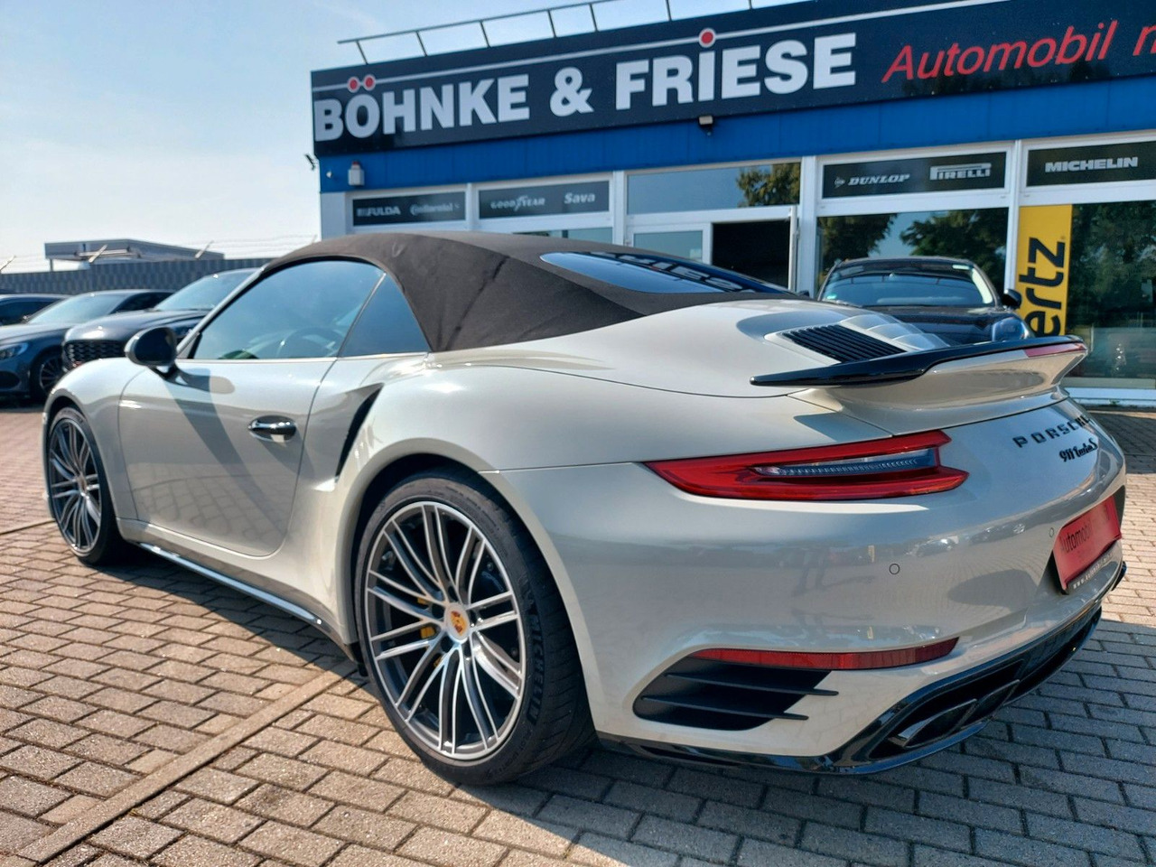 Voiture Porsche 911 Turbo S Cabriolet ACC Bose Sitzlüft Garantie: photos 14