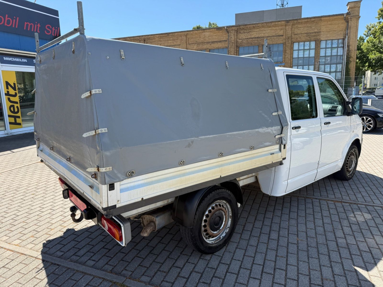 Volkswagen T5 Transporter Pritsche DoKA 4Motion 4x4 Klima - Utilitaire rideaux coulissants (PLSC), Utilitaire double cabine: photos 3 Volkswagen T5 Transporter Pritsche DoKA 4Motion 4x4 Klima - Utilitaire rideaux coulissants (PLSC), Utilitaire double cabine: photos 3