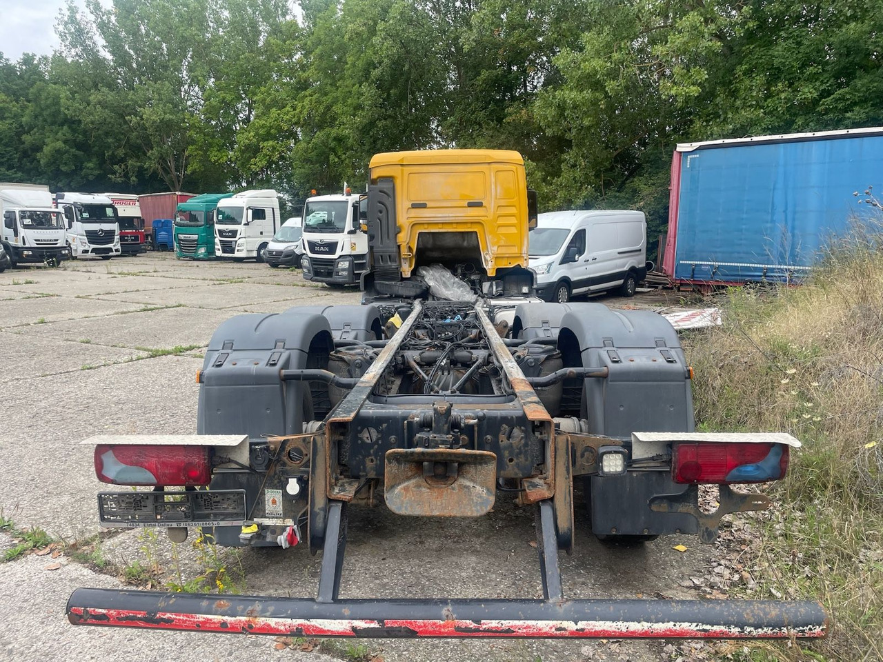 MAN TGS 26.440 6x2-4 LL Chassis/KURBELWELLE DEFEKT - Châssis cabine: photos 5 MAN TGS 26.440 6x2-4 LL Chassis/KURBELWELLE DEFEKT - Châssis cabine: photos 5