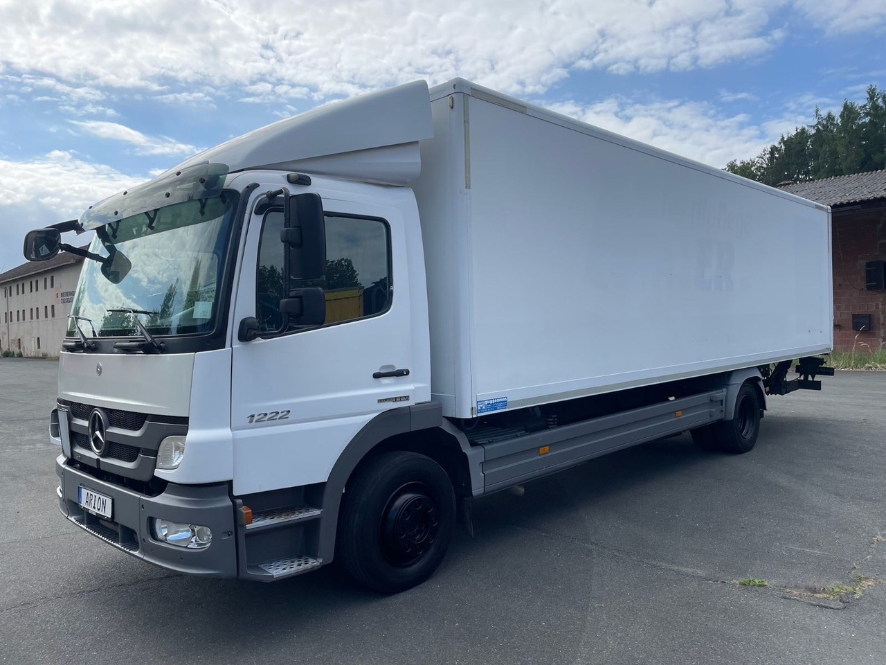 Mercedes-Benz Atego 2 1222 4x2 Koffer/LBW/DAUTEL/8,25m/AC/EU5 - Camion fourgon: photos 3 Mercedes-Benz Atego 2 1222 4x2 Koffer/LBW/DAUTEL/8,25m/AC/EU5 - Camion fourgon: photos 3
