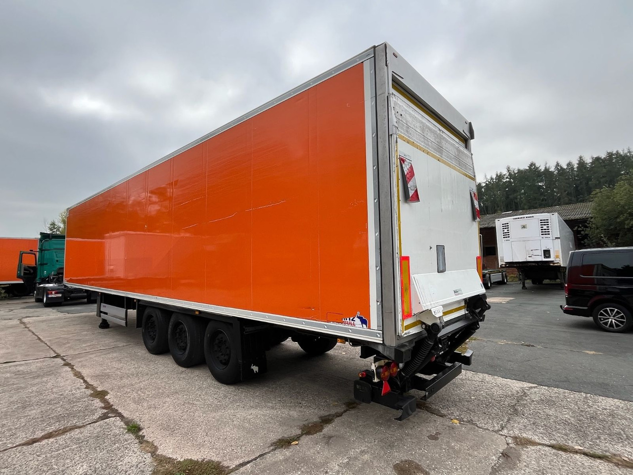 Schmitz Cargobull SCB*S3B/CARRIER/Vector1550/LBW/BÄR/2347h/13,4m - Semi-remorque fourgon: photos 4 Schmitz Cargobull SCB*S3B/CARRIER/Vector1550/LBW/BÄR/2347h/13,4m - Semi-remorque fourgon: photos 4