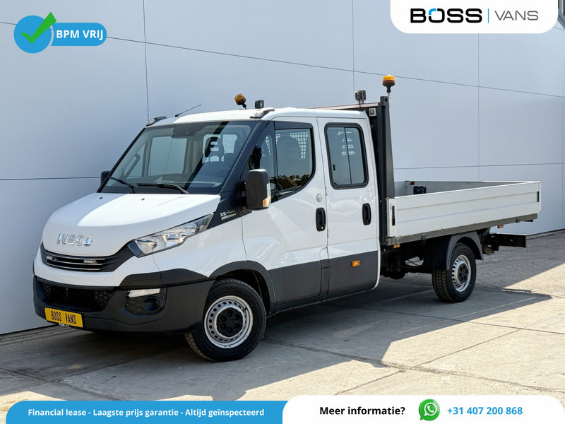 Iveco Daily 35S16 2.3 Automaat Dubbele Cabine Open laadbak Pritsche Pick up Trekhaak 3.5t Climate Control 7 Zitplaatsen Standkachel - Utilitaire plateau, Utilitaire double cabine: photos 1 Iveco Daily 35S16 2.3 Automaat Dubbele Cabine Open laadbak Pritsche Pick up Trekhaak 3.5t Climate Control 7 Zitplaatsen Standkachel - Utilitaire plateau, Utilitaire double cabine: photos 1