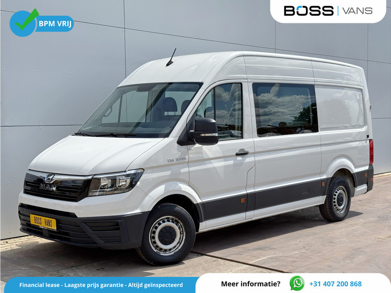 MAN TGE 3.140 2.0 TDI L3H3 Dubbele Cabine 7 Stoelen Airco Cruise Control Trekhaak Carplay Navigatie - Fourgon utilitaire, Utilitaire double cabine: photos 1 MAN TGE 3.140 2.0 TDI L3H3 Dubbele Cabine 7 Stoelen Airco Cruise Control Trekhaak Carplay Navigatie - Fourgon utilitaire, Utilitaire double cabine: photos 1