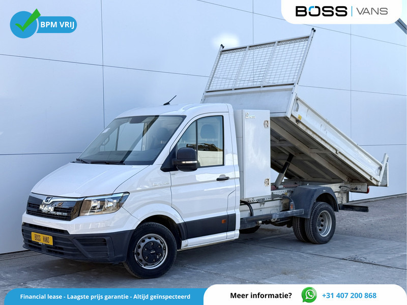 MAN TGE 5.120 2.0 TDI Kipper Dubbellucht Carplay Trekhaak Airco Camera Benne Tipper - Utilitaire benne: photos 1 MAN TGE 5.120 2.0 TDI Kipper Dubbellucht Carplay Trekhaak Airco Camera Benne Tipper - Utilitaire benne: photos 1