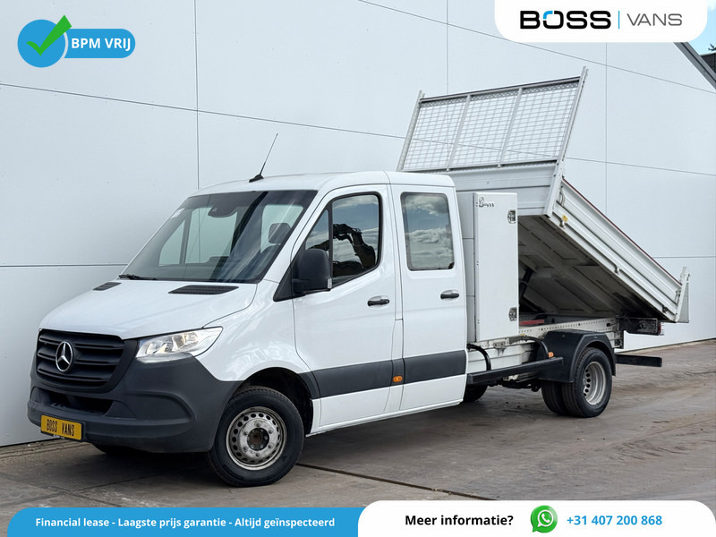 Mercedes-Benz Sprinter 514 2.2 CDI Dubbele Cabine Kipper Dubbellucht 3.5t Trekhaak Climate Control Cruise Control Benne Tipper - Utilitaire benne, Utilitaire double cabine: photos 1 Mercedes-Benz Sprinter 514 2.2 CDI Dubbele Cabine Kipper Dubbellucht 3.5t Trekhaak Climate Control Cruise Control Benne Tipper - Utilitaire benne, Utilitaire double cabine: photos 1