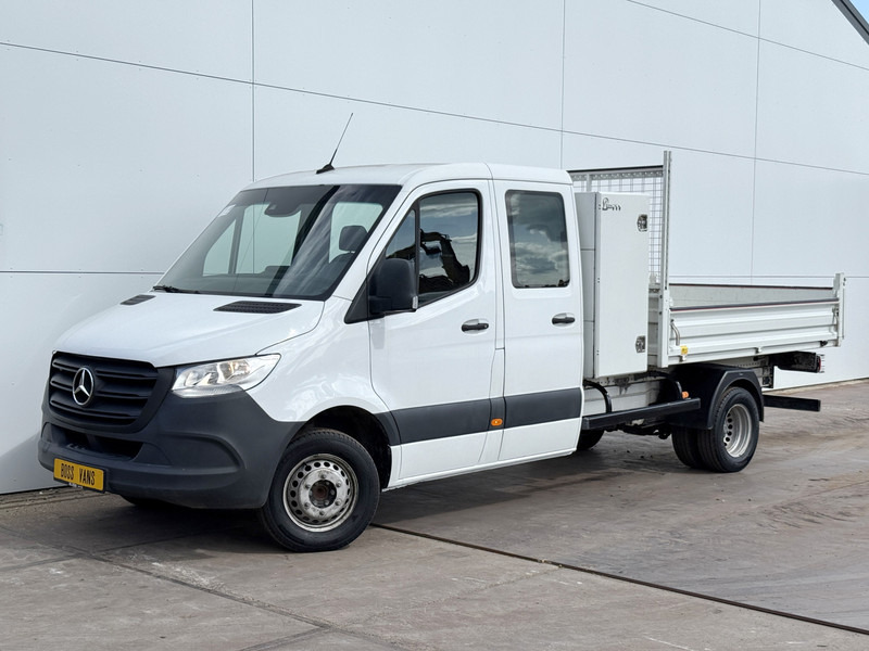 Mercedes-Benz Sprinter 514 2.2 CDI Dubbele Cabine Kipper Dubbellucht 3.5t Trekhaak Climate Control Cruise Control Benne Tipper - Utilitaire benne, Utilitaire double cabine: photos 2 Mercedes-Benz Sprinter 514 2.2 CDI Dubbele Cabine Kipper Dubbellucht 3.5t Trekhaak Climate Control Cruise Control Benne Tipper - Utilitaire benne, Utilitaire double cabine: photos 2