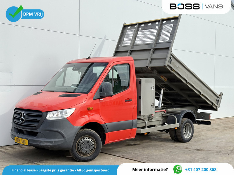 Mercedes-Benz Sprinter 514 2.2 CDI Kipper Dubbellucht 3.5t Trekhaak Climate Control Cruise Control Benne Tipper - Utilitaire benne: photos 1 Mercedes-Benz Sprinter 514 2.2 CDI Kipper Dubbellucht 3.5t Trekhaak Climate Control Cruise Control Benne Tipper - Utilitaire benne: photos 1