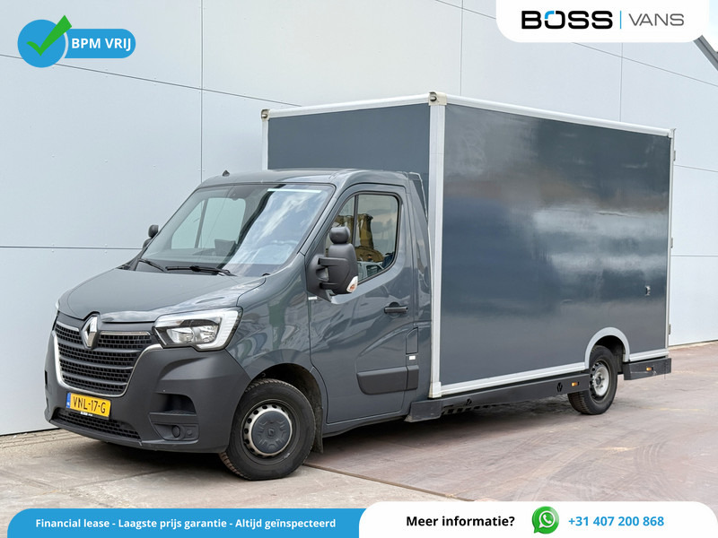 Renault Master Plancher T35 2.3 dCi 150pk Luchtvering Airco Cruise Control Plancher Foodtruck Meubelbak Paardenwagen - Fourgon grand volume: photos 1 Renault Master Plancher T35 2.3 dCi 150pk Luchtvering Airco Cruise Control Plancher Foodtruck Meubelbak Paardenwagen - Fourgon grand volume: photos 1