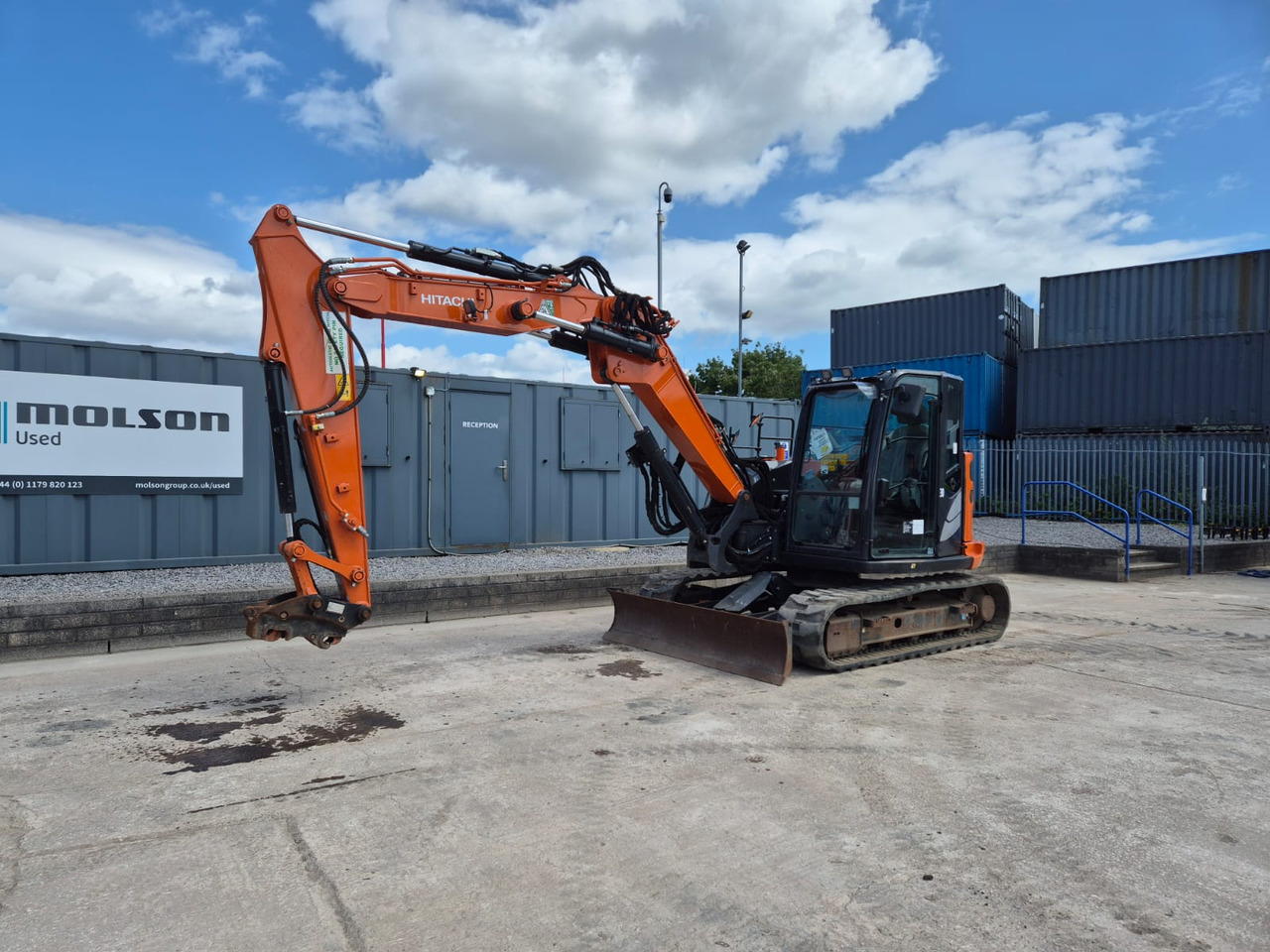 Hitachi ZX85USBR-6 2PB - Mini pelle: photos 1 Hitachi ZX85USBR-6 2PB - Mini pelle: photos 1