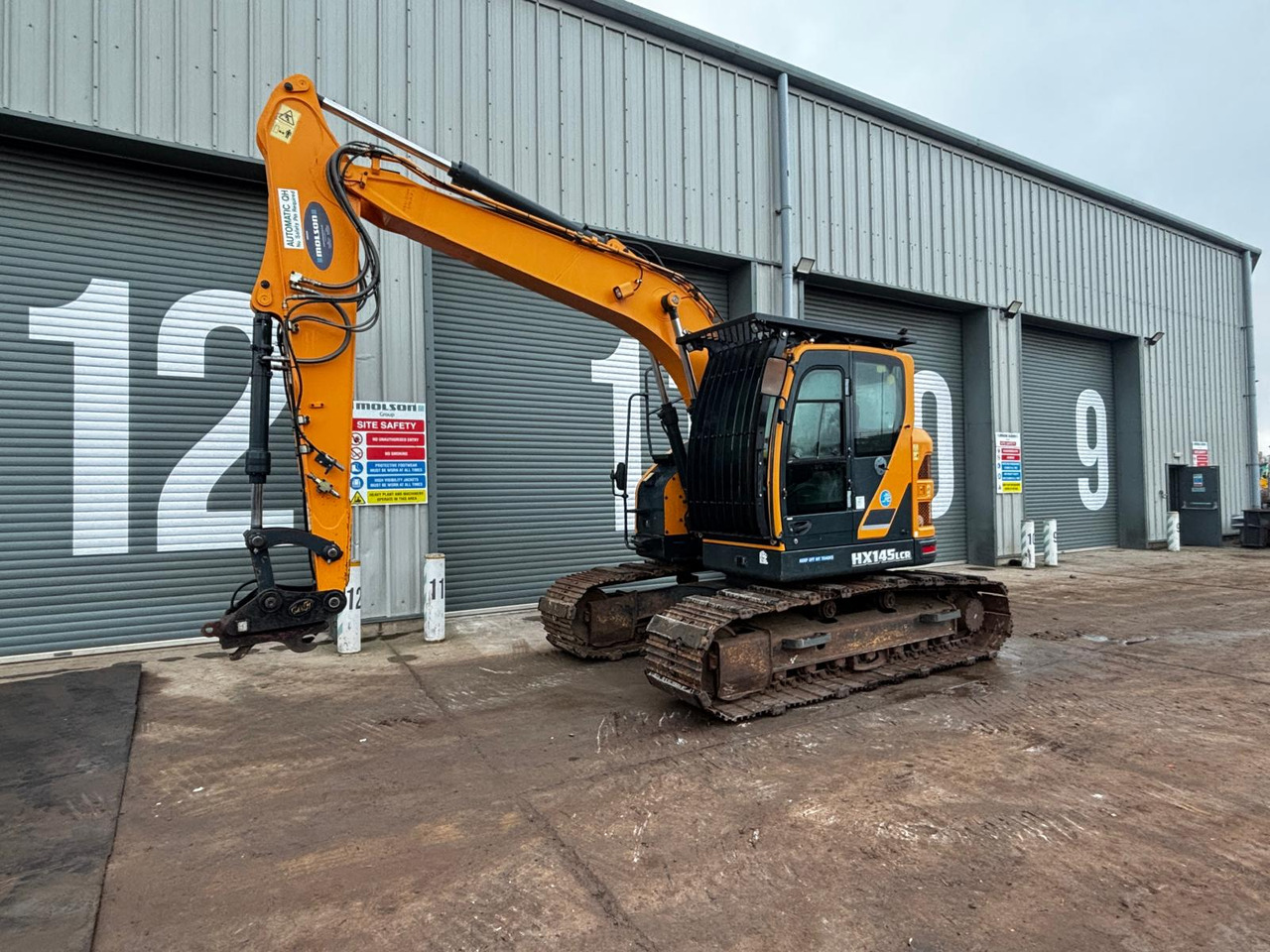 Hyundai HX145LCR - Pelle sur chenille: photos 1 Hyundai HX145LCR - Pelle sur chenille: photos 1