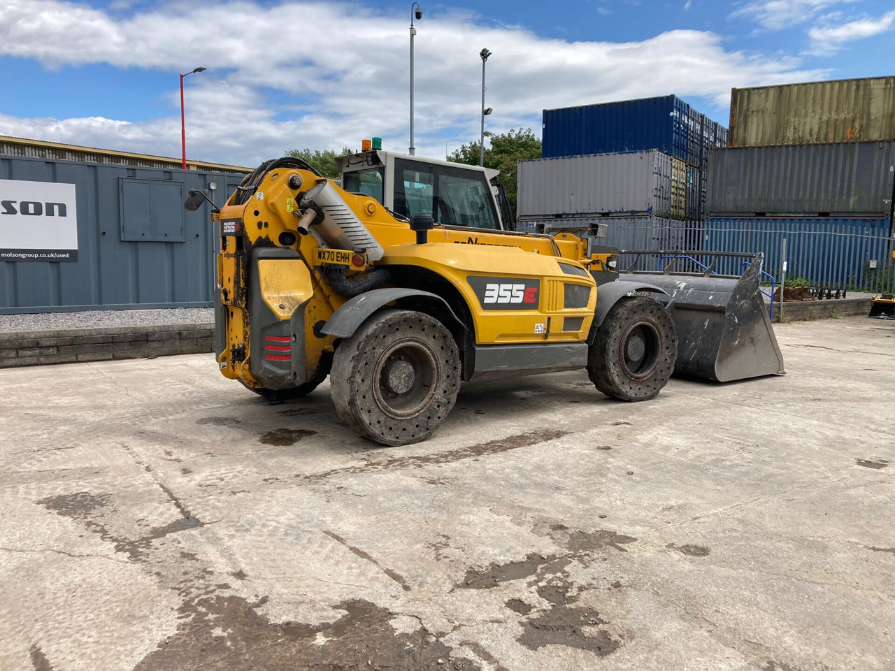 Sennebogen 355E - Chariot télescopique: photos 5 Sennebogen 355E - Chariot télescopique: photos 5