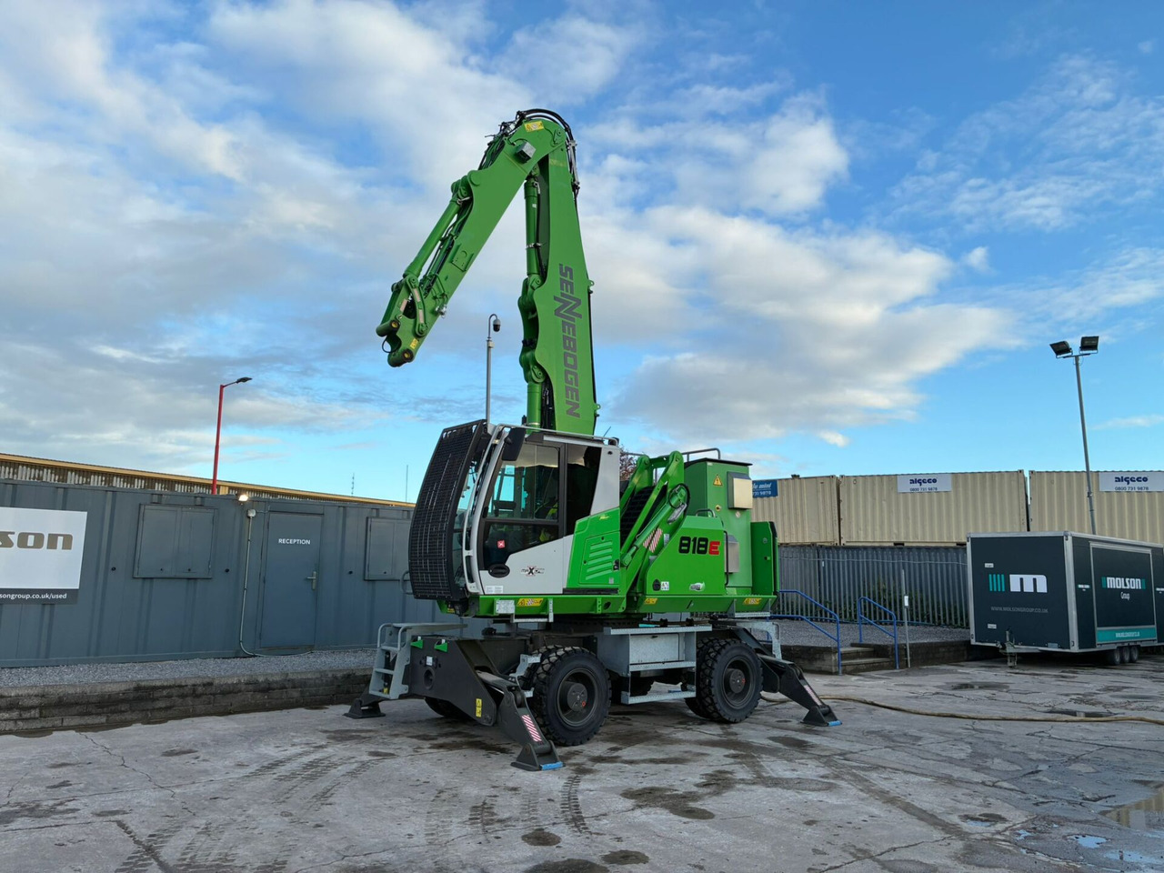 Sennebogen 818E Electric - Pelle de manutention: photos 1 Sennebogen 818E Electric - Pelle de manutention: photos 1