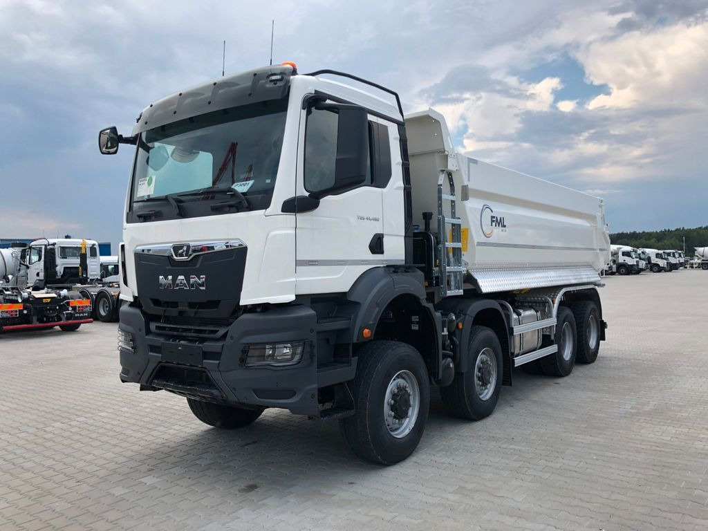 MAN TGS 41.480 8x8 FML KIPPER 20M3 - Camion benne: photos 2 MAN TGS 41.480 8x8 FML KIPPER 20M3 - Camion benne: photos 2