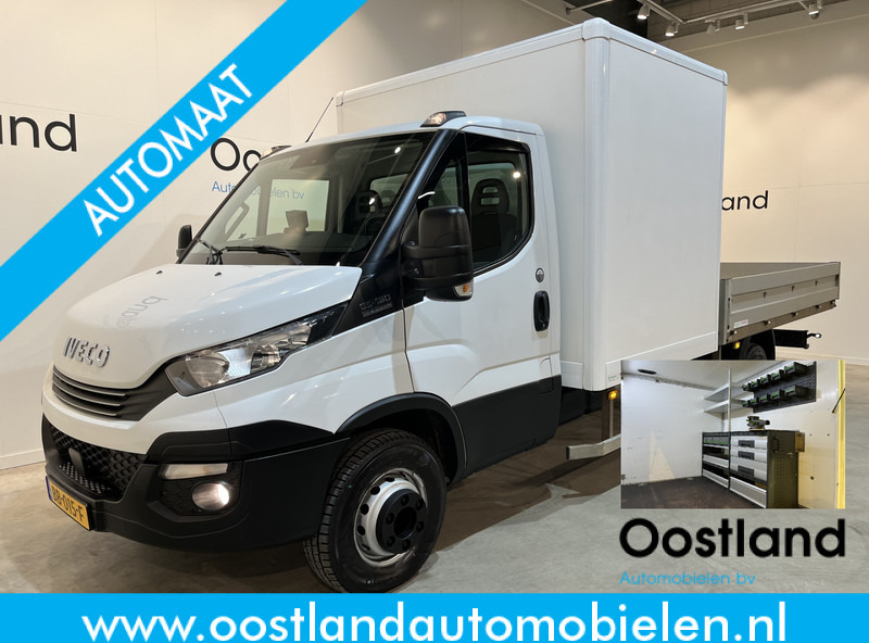 Iveco 65C18 3.0 Automaat Open Laadbak / Mobiele Werkplaats / Bott Inrichting / Euro 6 / Airco / Cruise Control / Trekhaak / Camera / 3-Zits / 55.400 KM !! C-Rijbewijs !! - Utilitaire plateau: photos 1 Iveco 65C18 3.0 Automaat Open Laadbak / Mobiele Werkplaats / Bott Inrichting / Euro 6 / Airco / Cruise Control / Trekhaak / Camera / 3-Zits / 55.400 KM !! C-Rijbewijs !! - Utilitaire plateau: photos 1