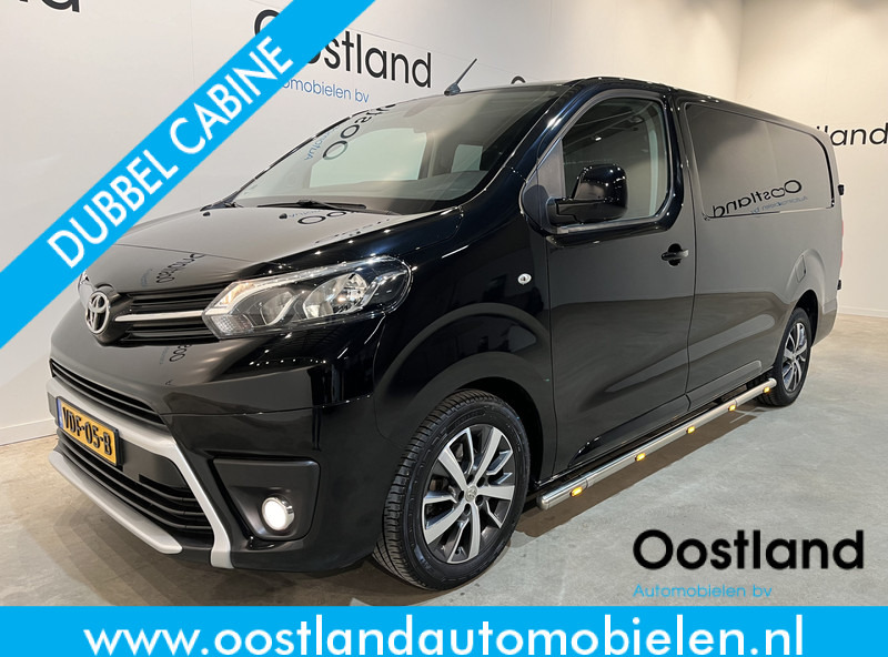 Toyota ProAce Worker 2.0 D-4D Creator Long 123 PK L3 DC Dubbel Cabine / Euro 6 / Airco / Cruise Control / Camera / Trekhaak / Navigatie / BPM VRIJ !! - Fourgonnette, Utilitaire double cabine: photos 1 Toyota ProAce Worker 2.0 D-4D Creator Long 123 PK L3 DC Dubbel Cabine / Euro 6 / Airco / Cruise Control / Camera / Trekhaak / Navigatie / BPM VRIJ !! - Fourgonnette, Utilitaire double cabine: photos 1