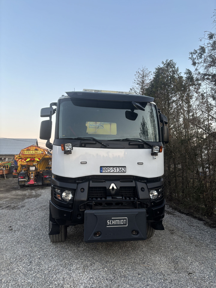 Engin de déneigement RENAULT K380 6x6 K380 6x6 SCHMIDT STRATOS III GRITTER/SPREADER PLOUGH: photos 6 Engin de déneigement RENAULT K380 6x6 K380 6x6 SCHMIDT STRATOS III GRITTER/SPREADER PLOUGH: photos 6